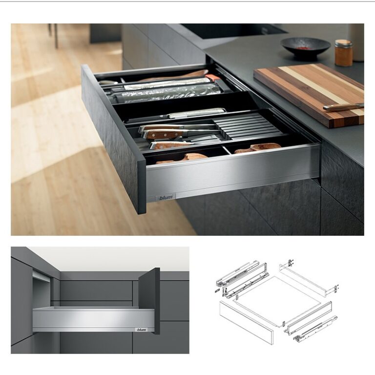 Legra Box Blum Under Rail Drawer Kosys Modular Cabinet Corp