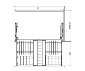 Alpha Drawer Plate Rack – KOSYS Modular Cabinet Corp.